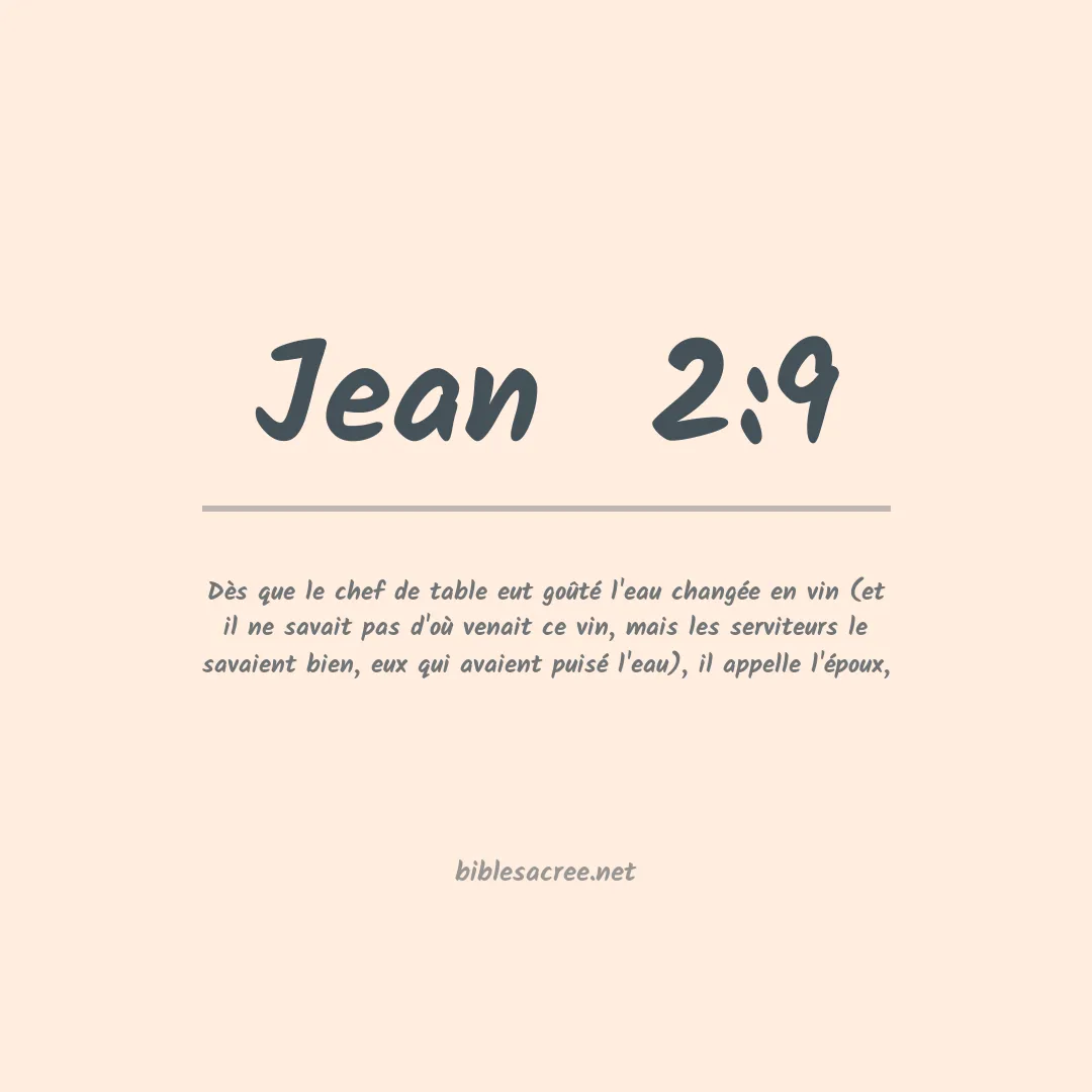 Jean  - 2:9
