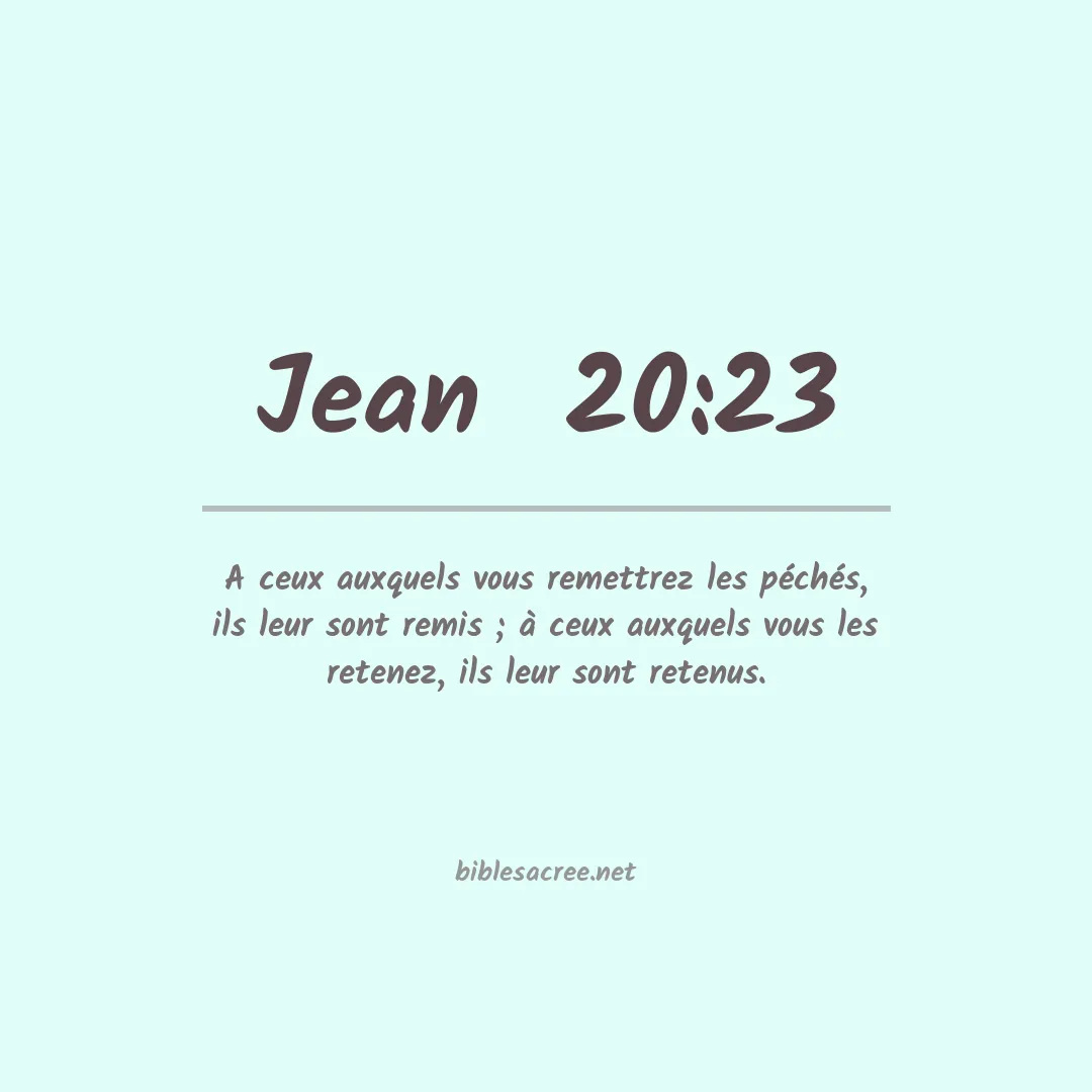 Jean  - 20:23