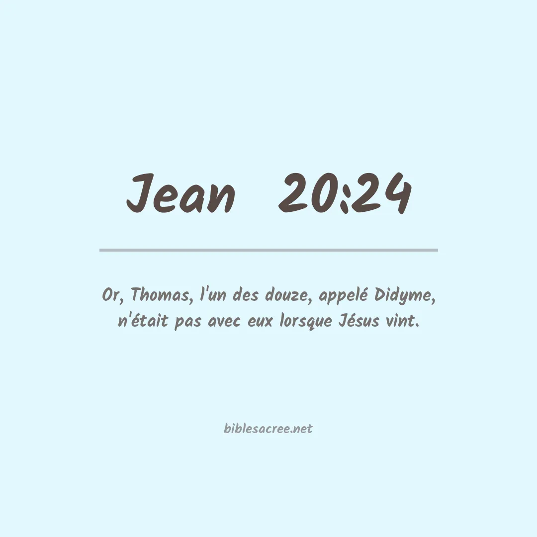 Jean  - 20:24