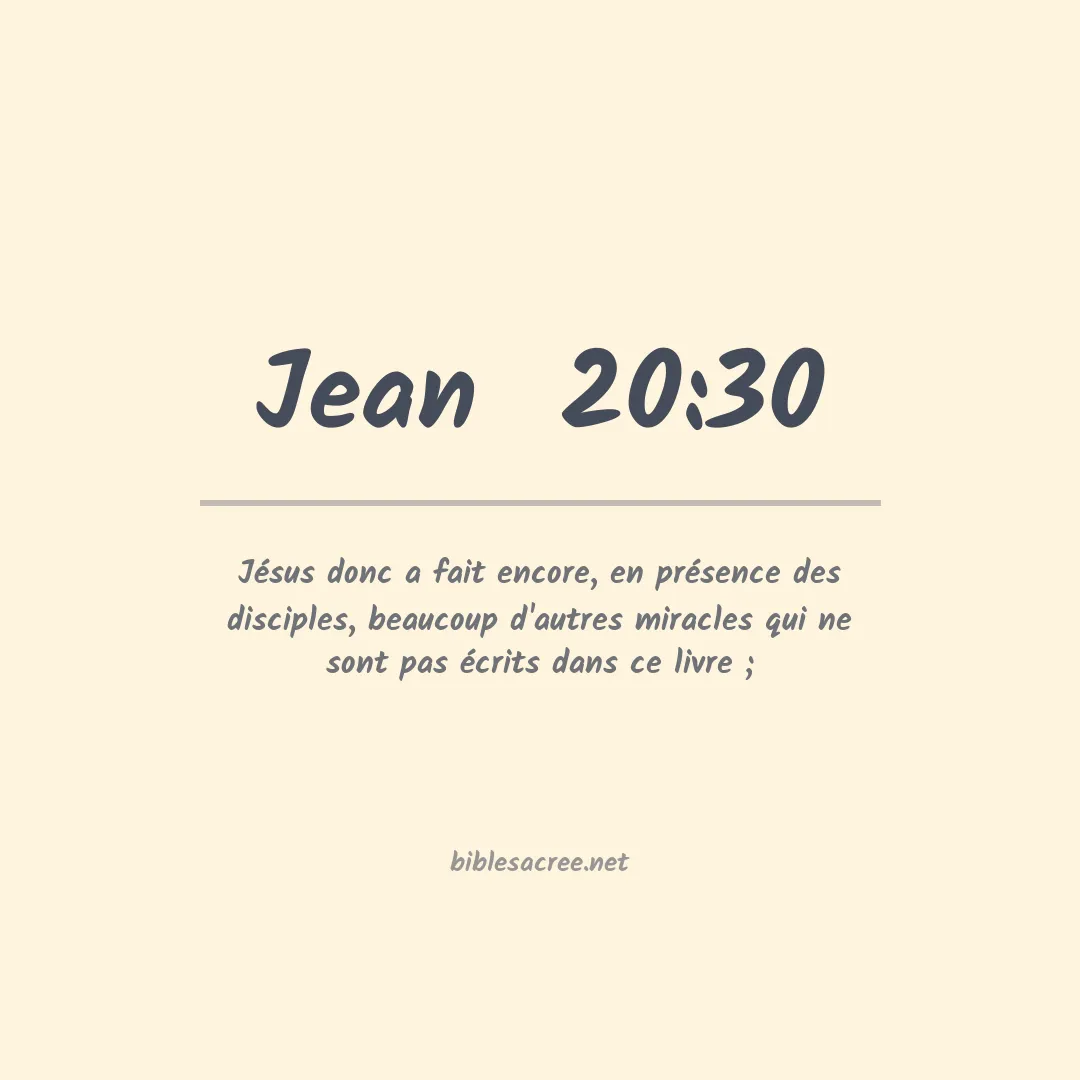 Jean  - 20:30