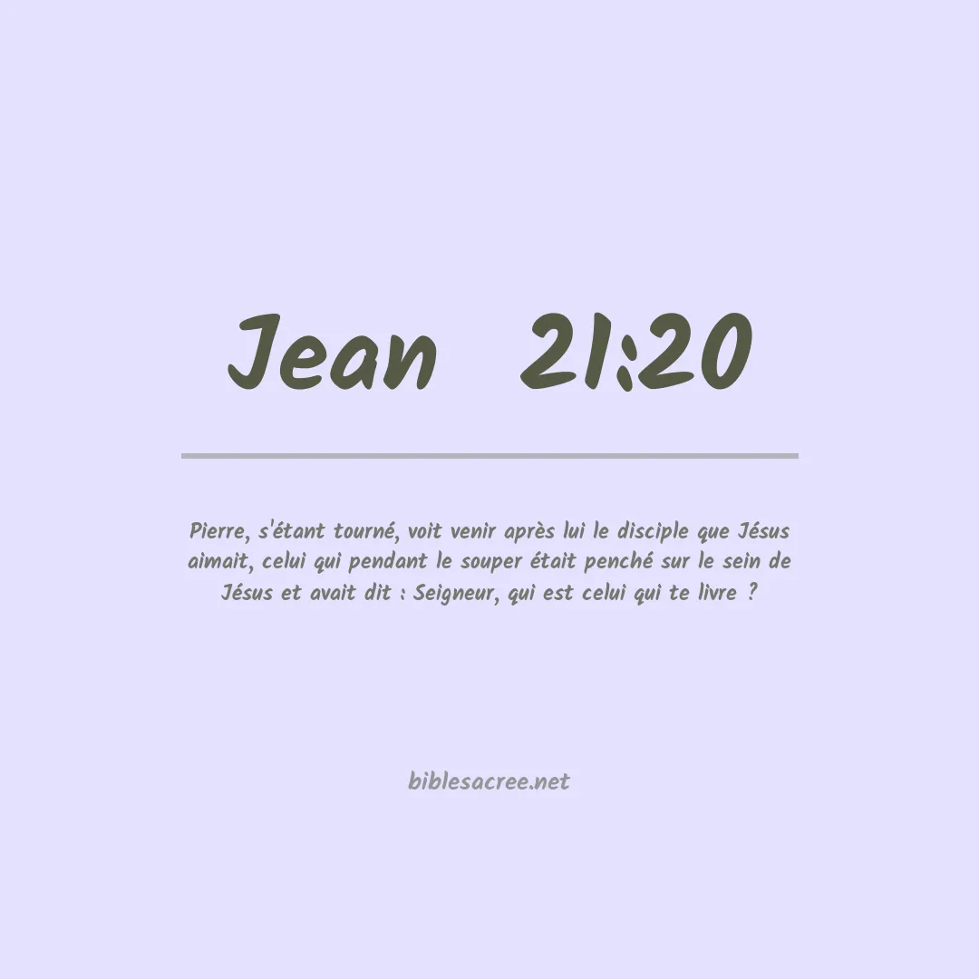 Jean  - 21:20
