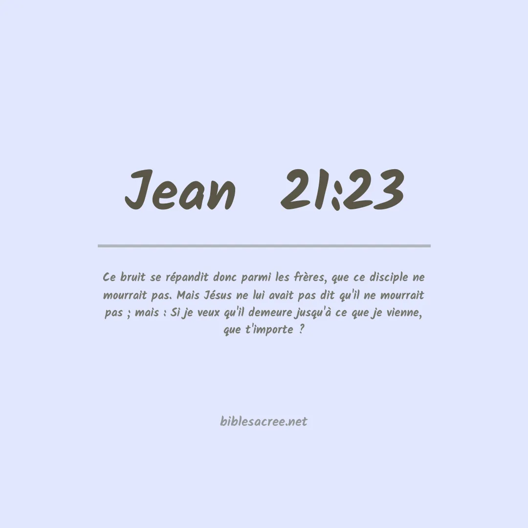 Jean  - 21:23