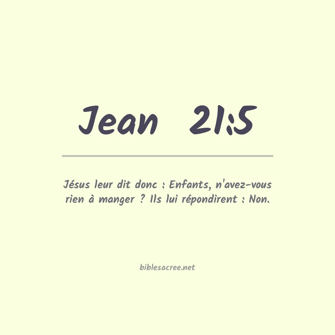 Jean  - 21:5