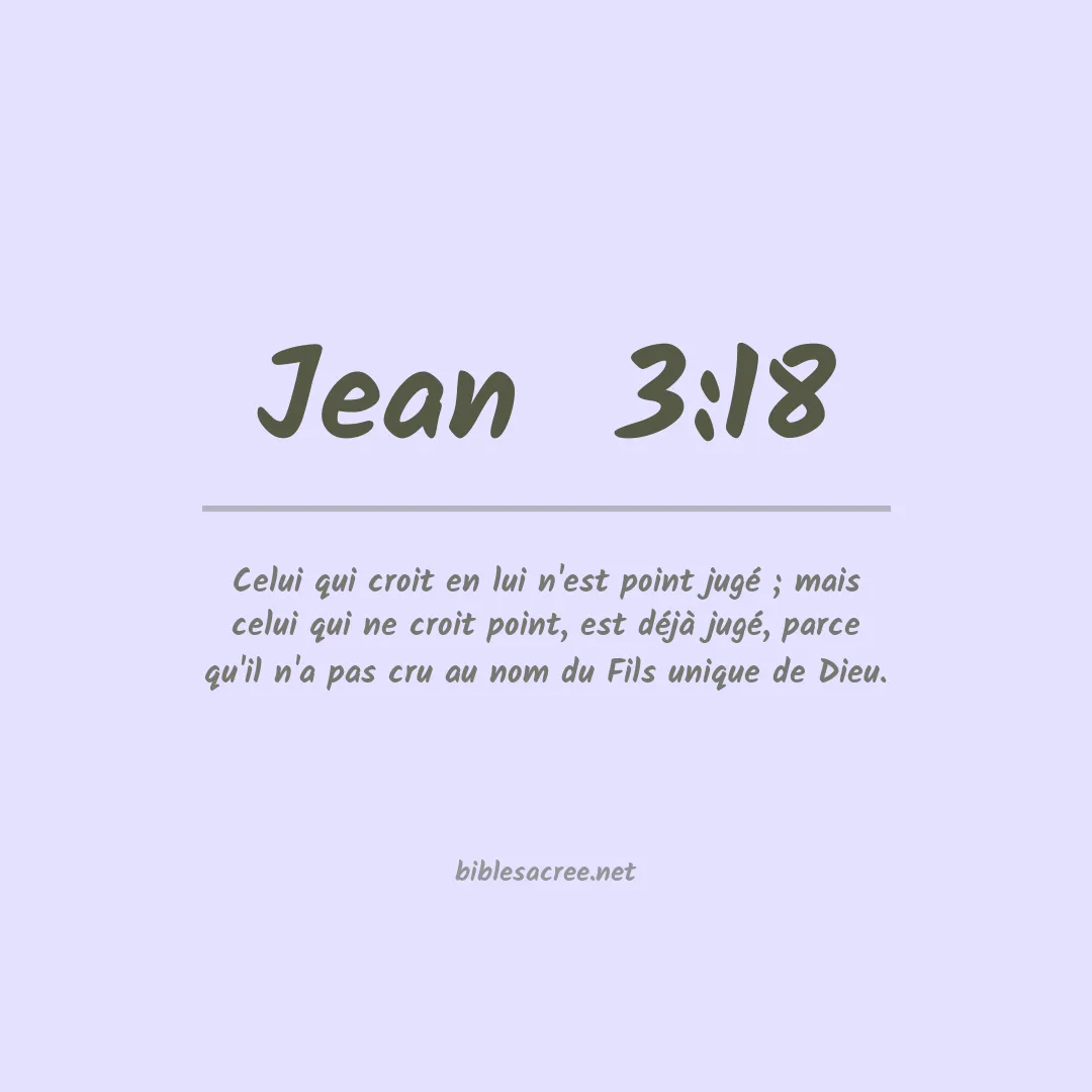 Jean  - 3:18