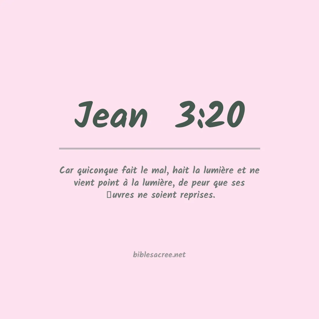 Jean  - 3:20