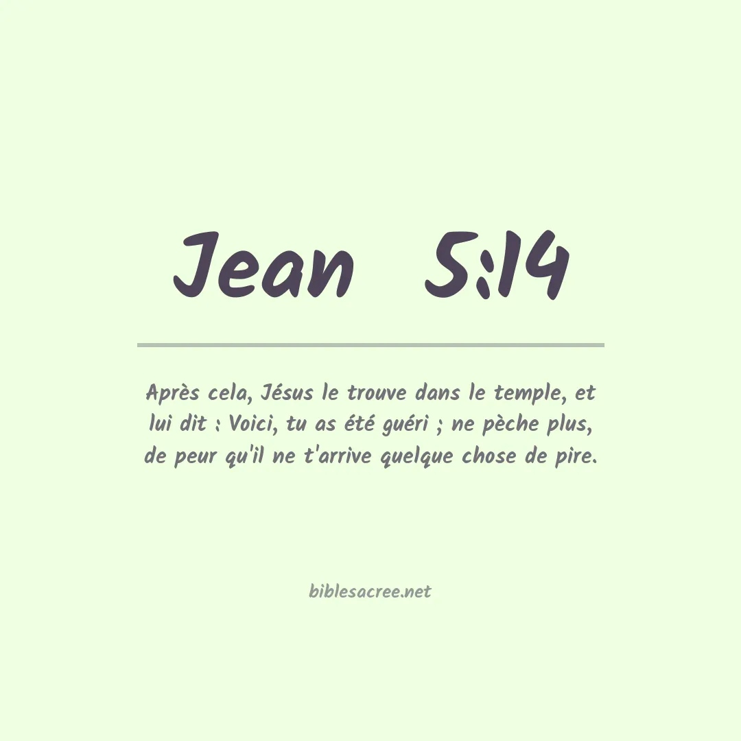 Jean  - 5:14