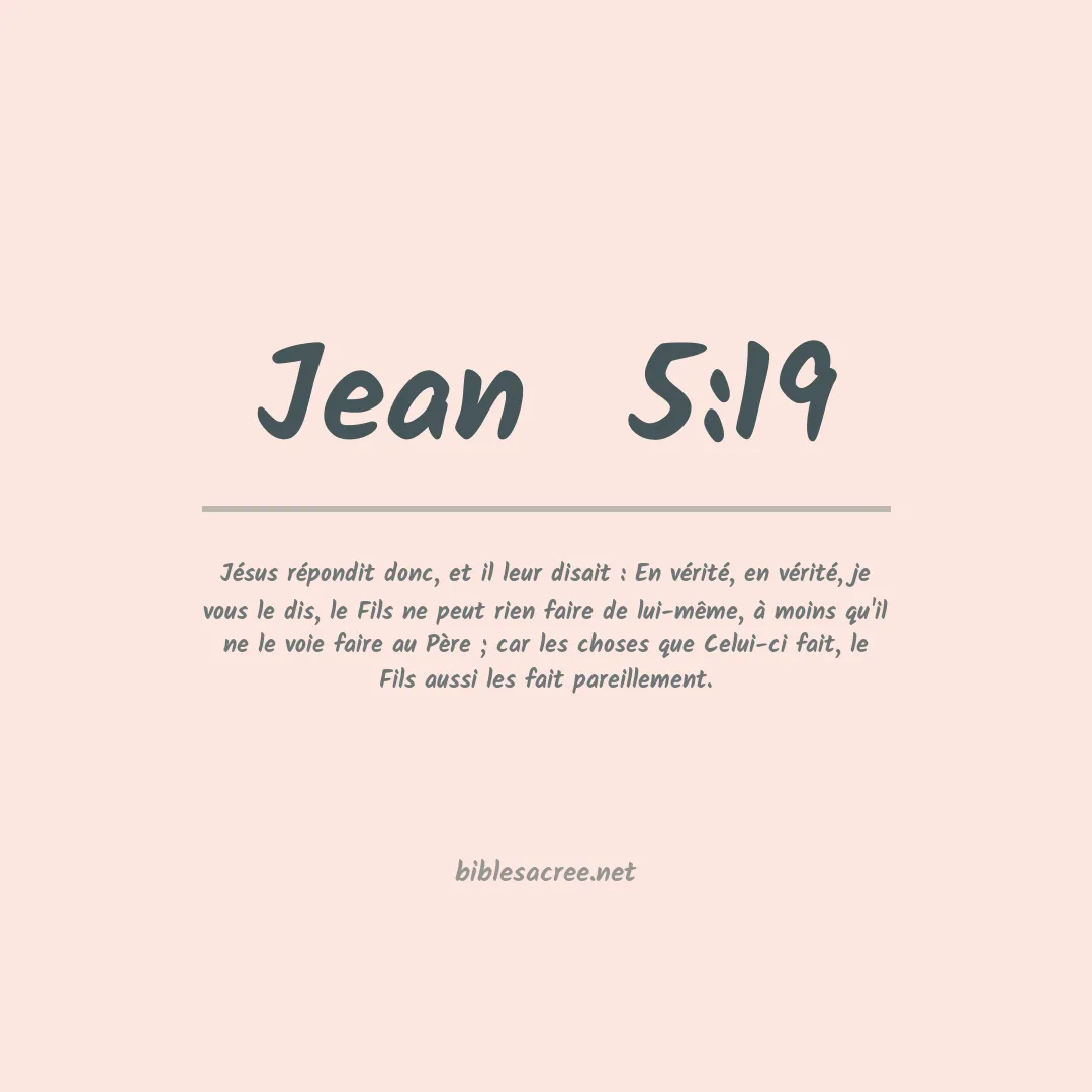 Jean  - 5:19