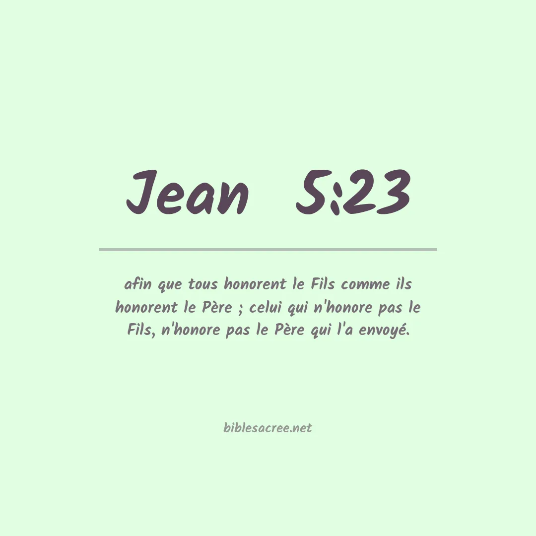 Jean  - 5:23