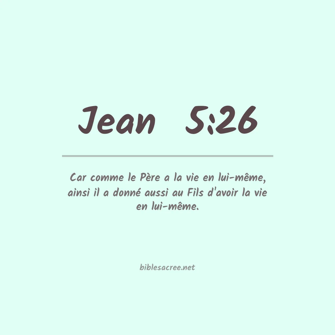 Jean  - 5:26