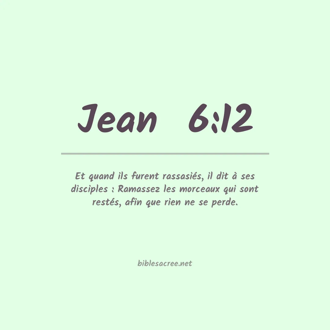 Jean  - 6:12