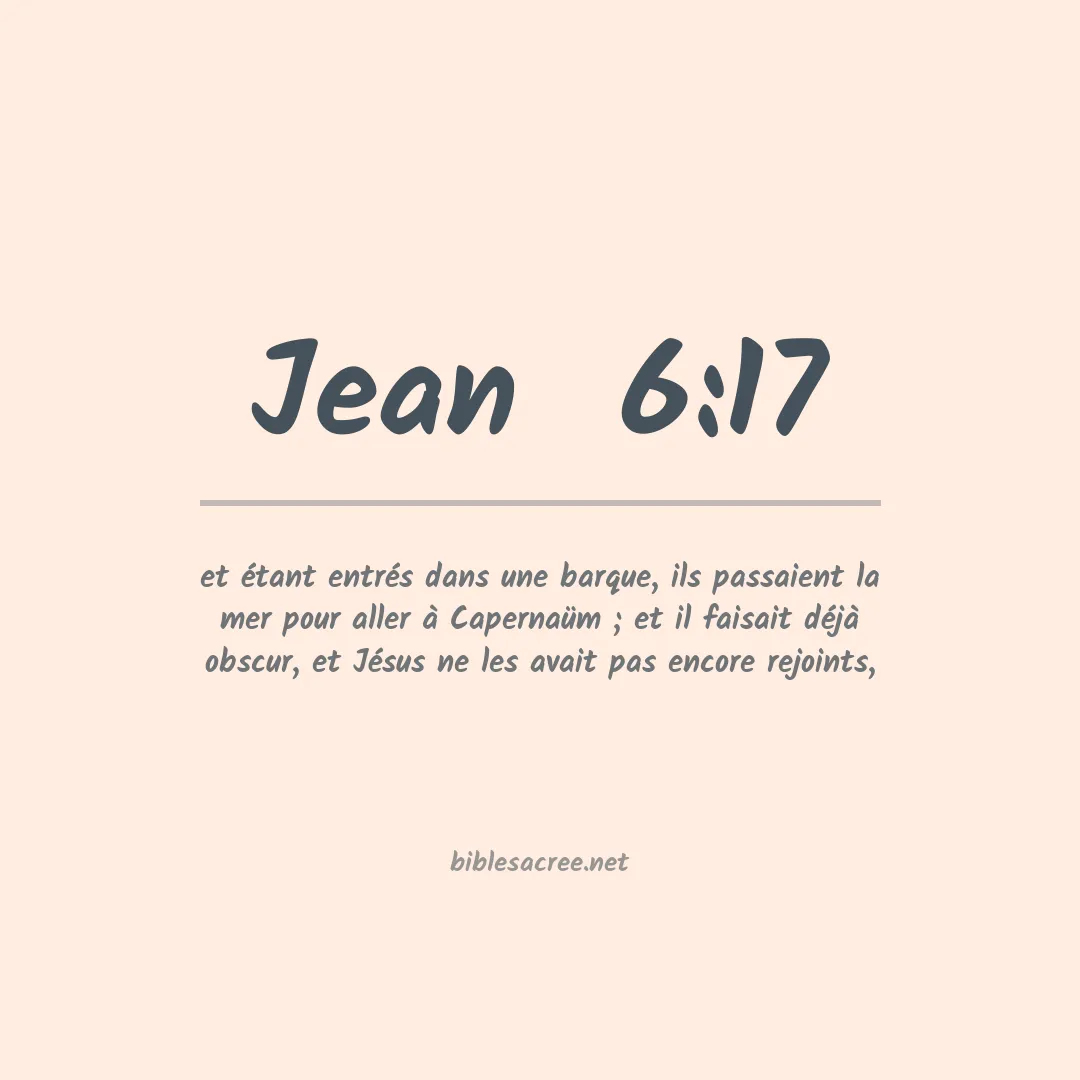 Jean  - 6:17