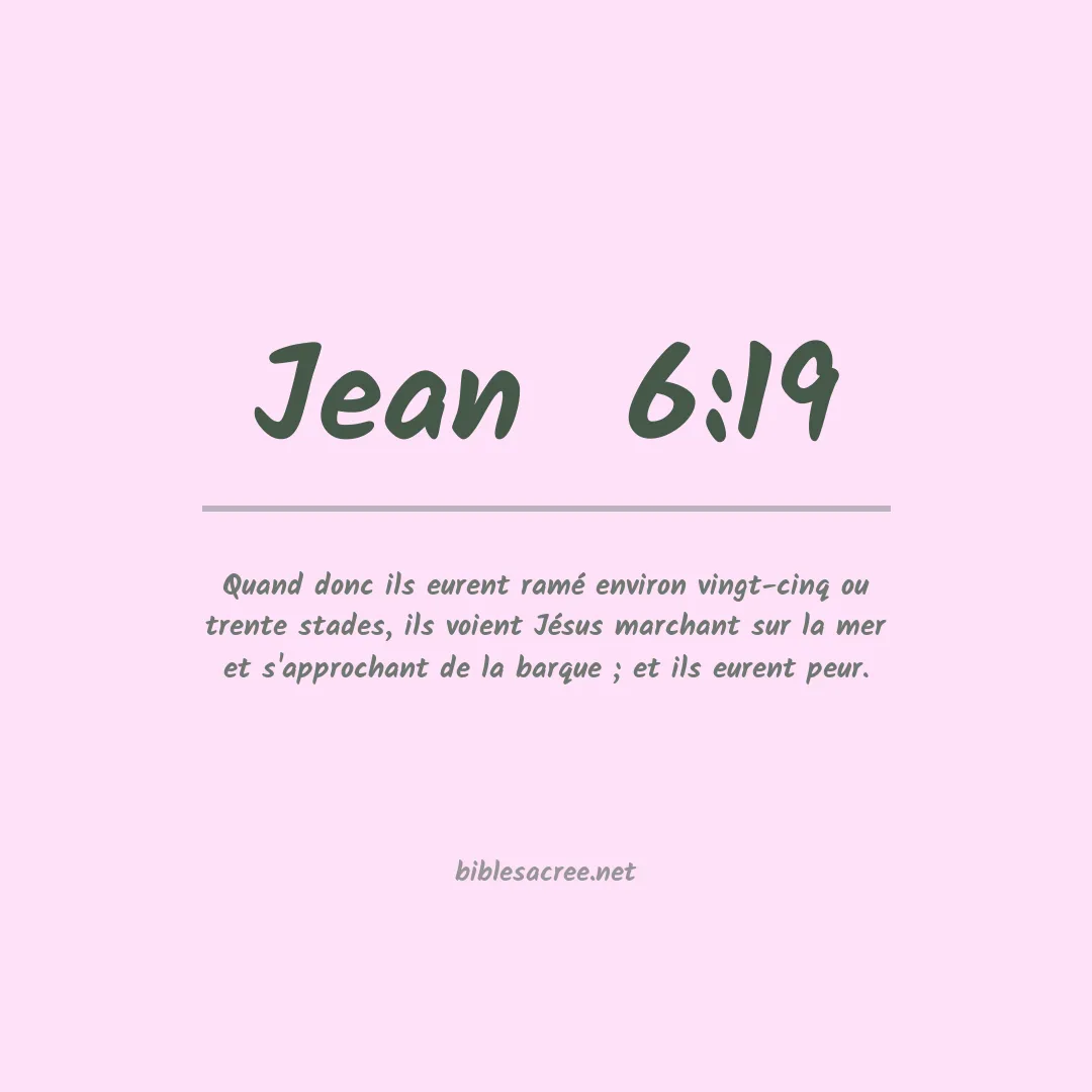 Jean  - 6:19