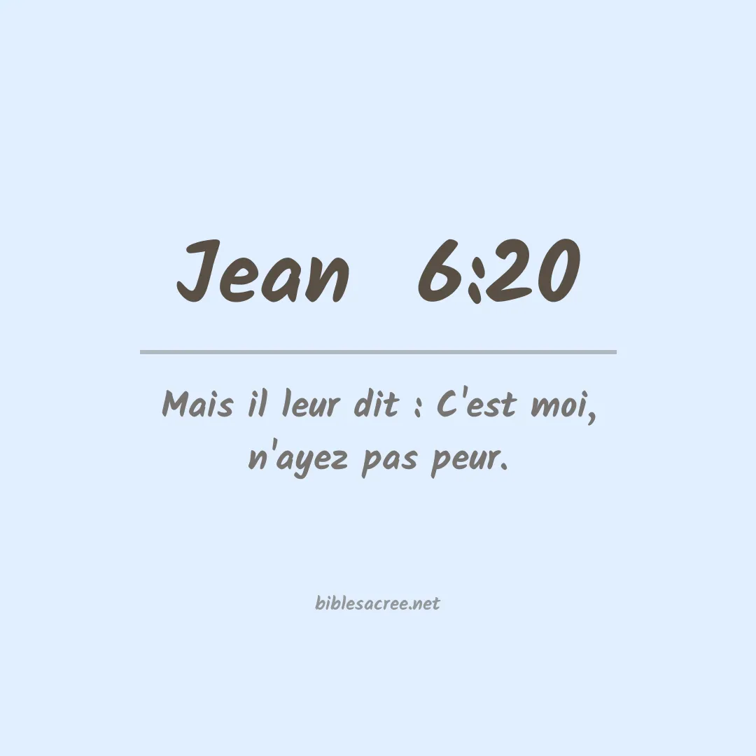 Jean  - 6:20