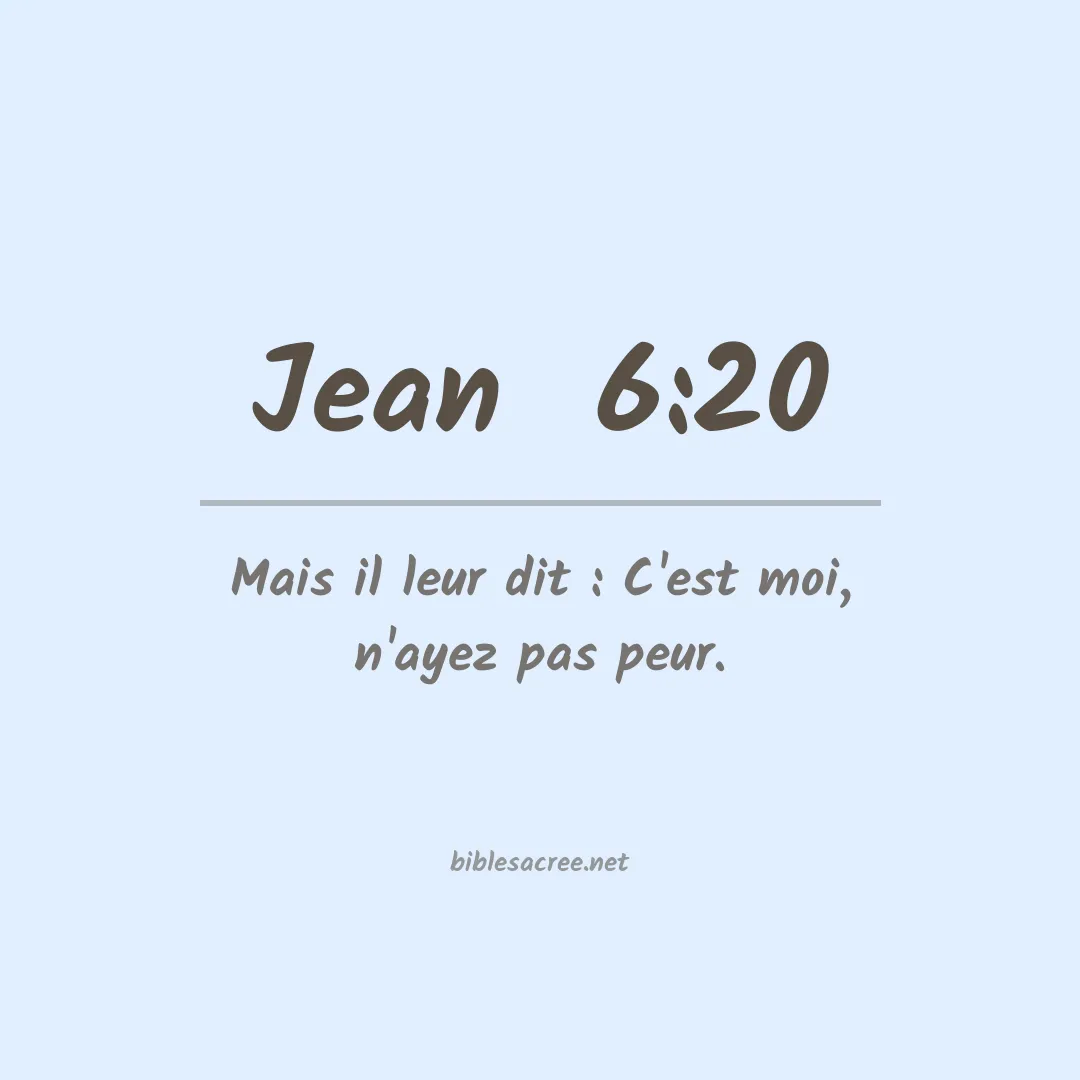 Jean - 6:20