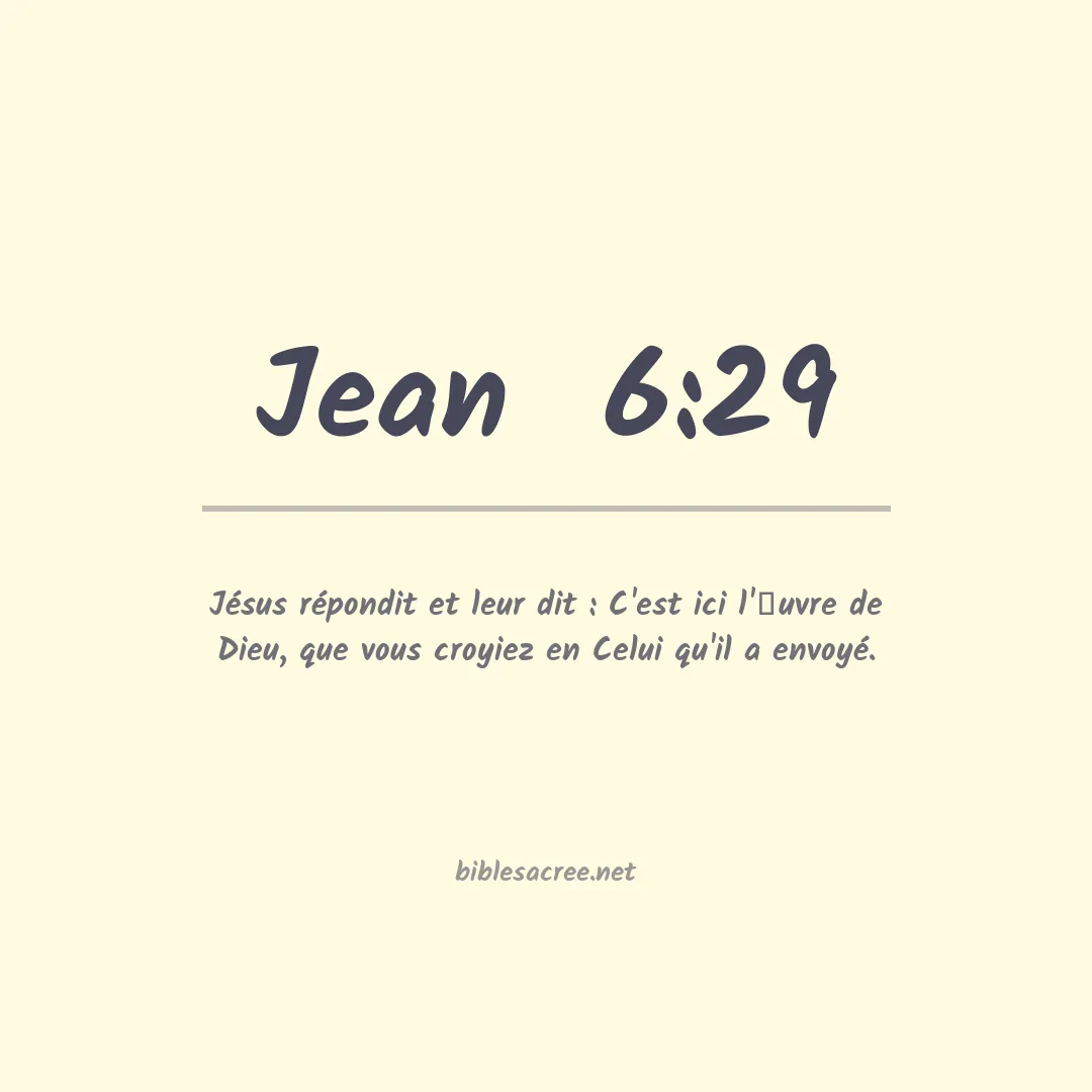 Jean  - 6:29