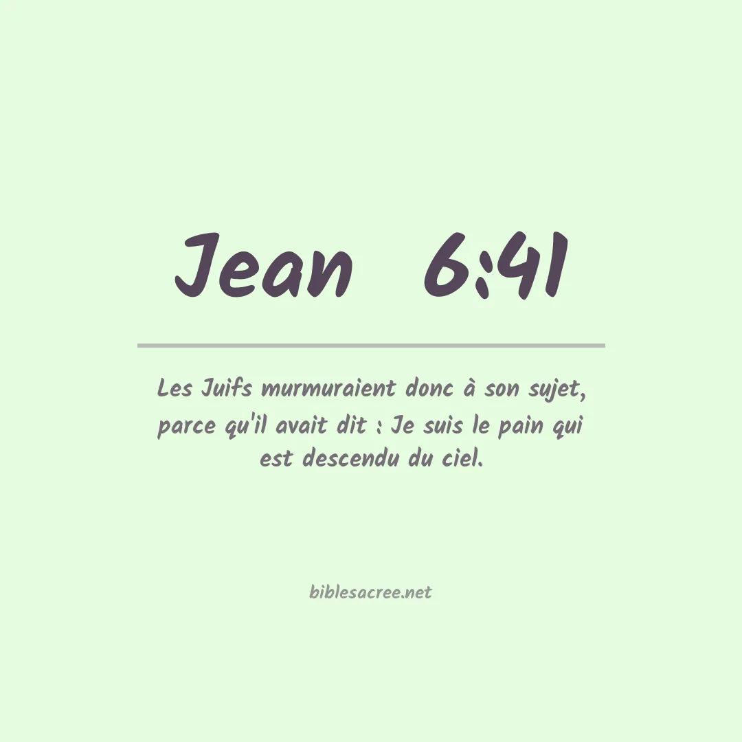 Jean  - 6:41