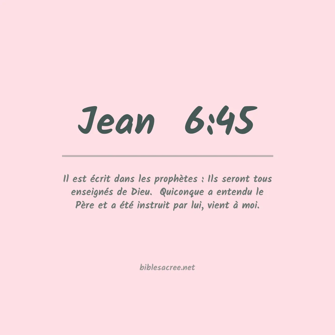 Jean  - 6:45