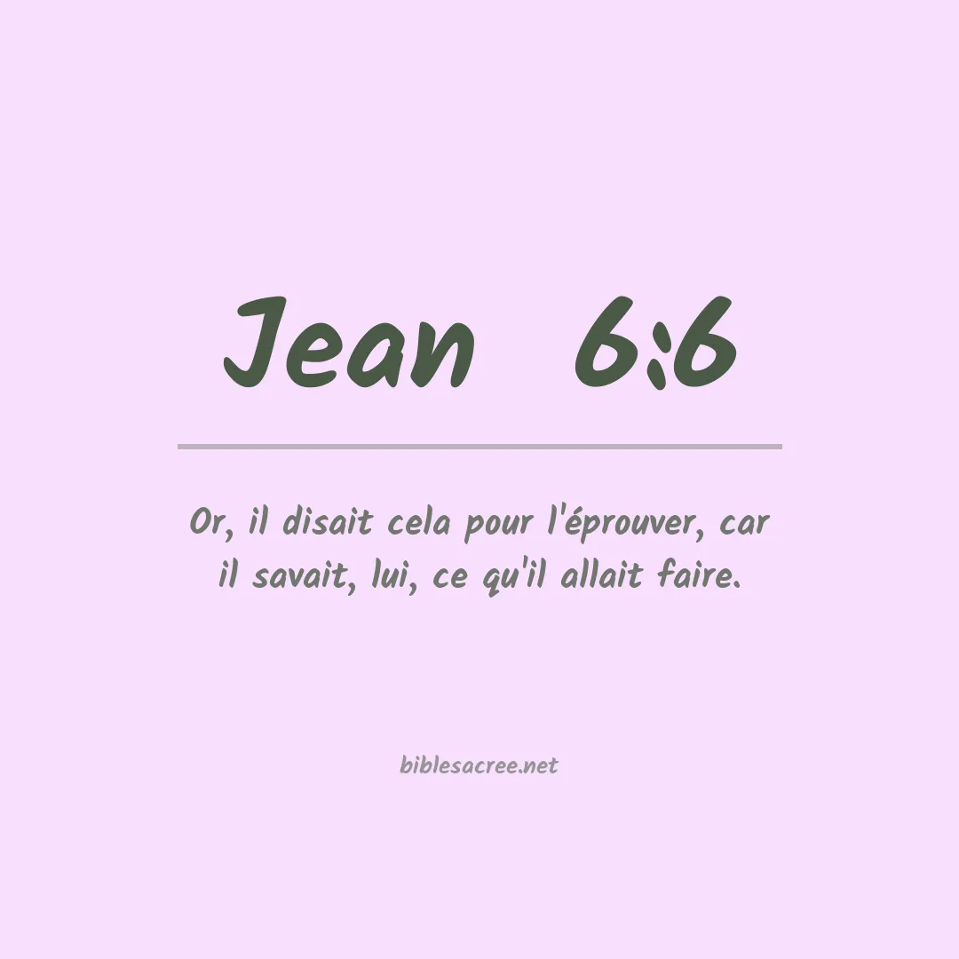 Jean  - 6:6