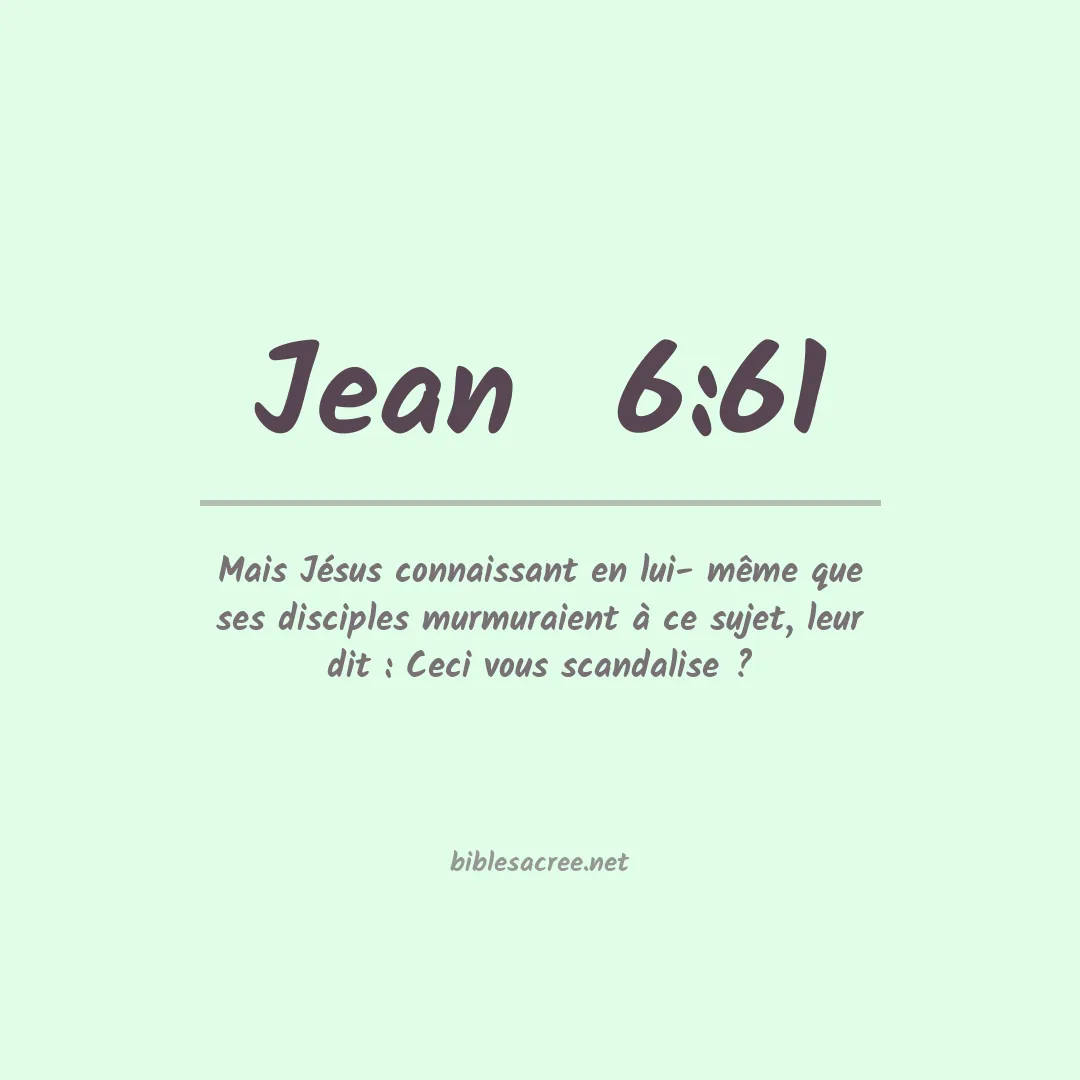 Jean  - 6:61