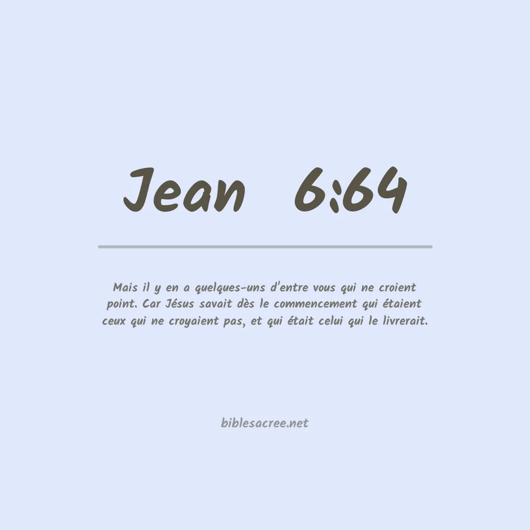 Jean  - 6:64