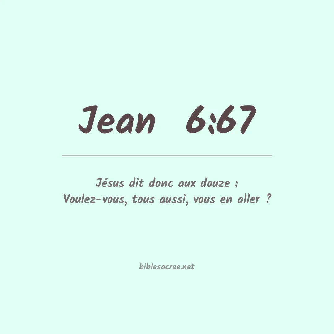 Jean  - 6:67