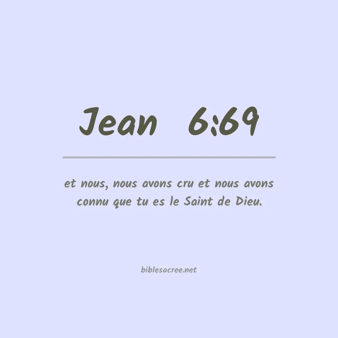 Jean  - 6:69