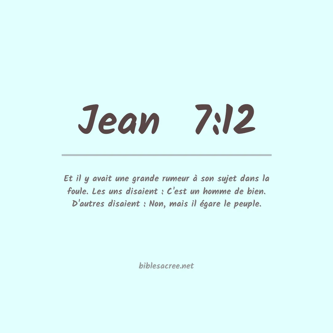Jean  - 7:12