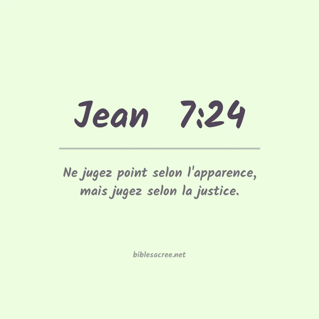 Jean  - 7:24