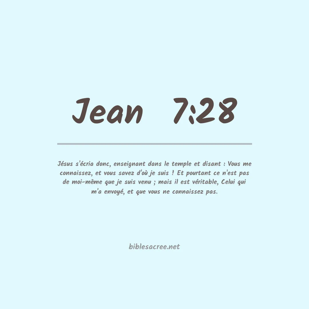 Jean  - 7:28