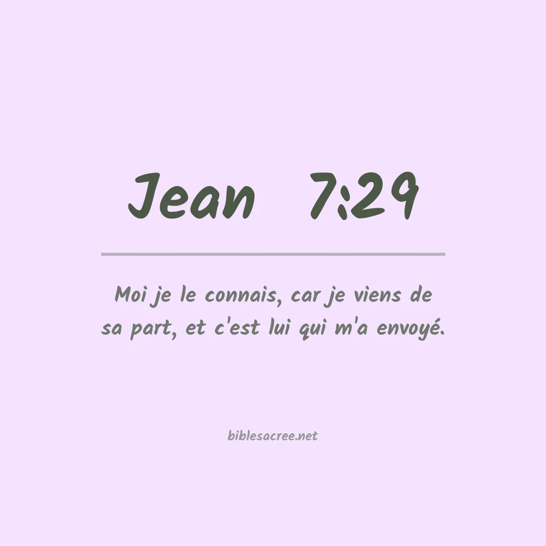 Jean  - 7:29
