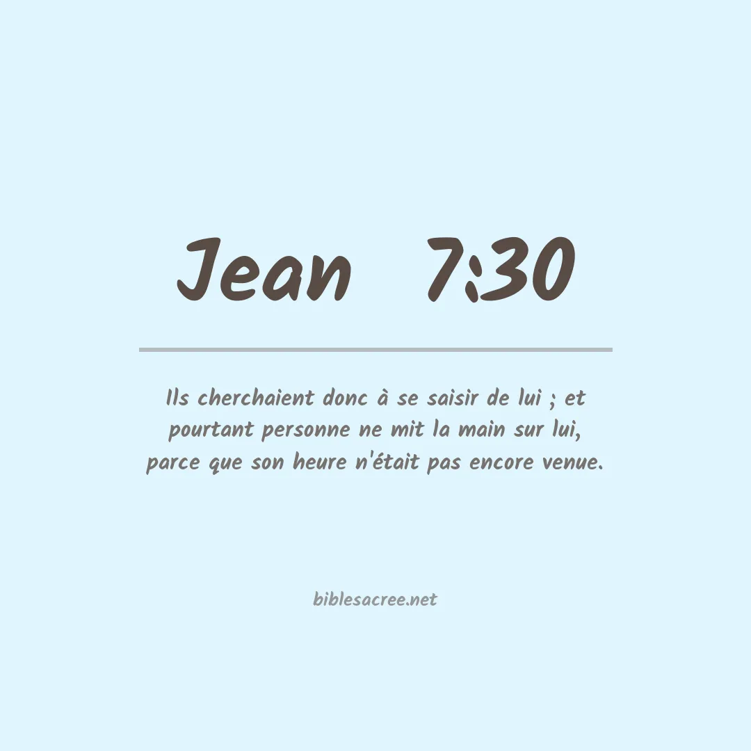 Jean  - 7:30