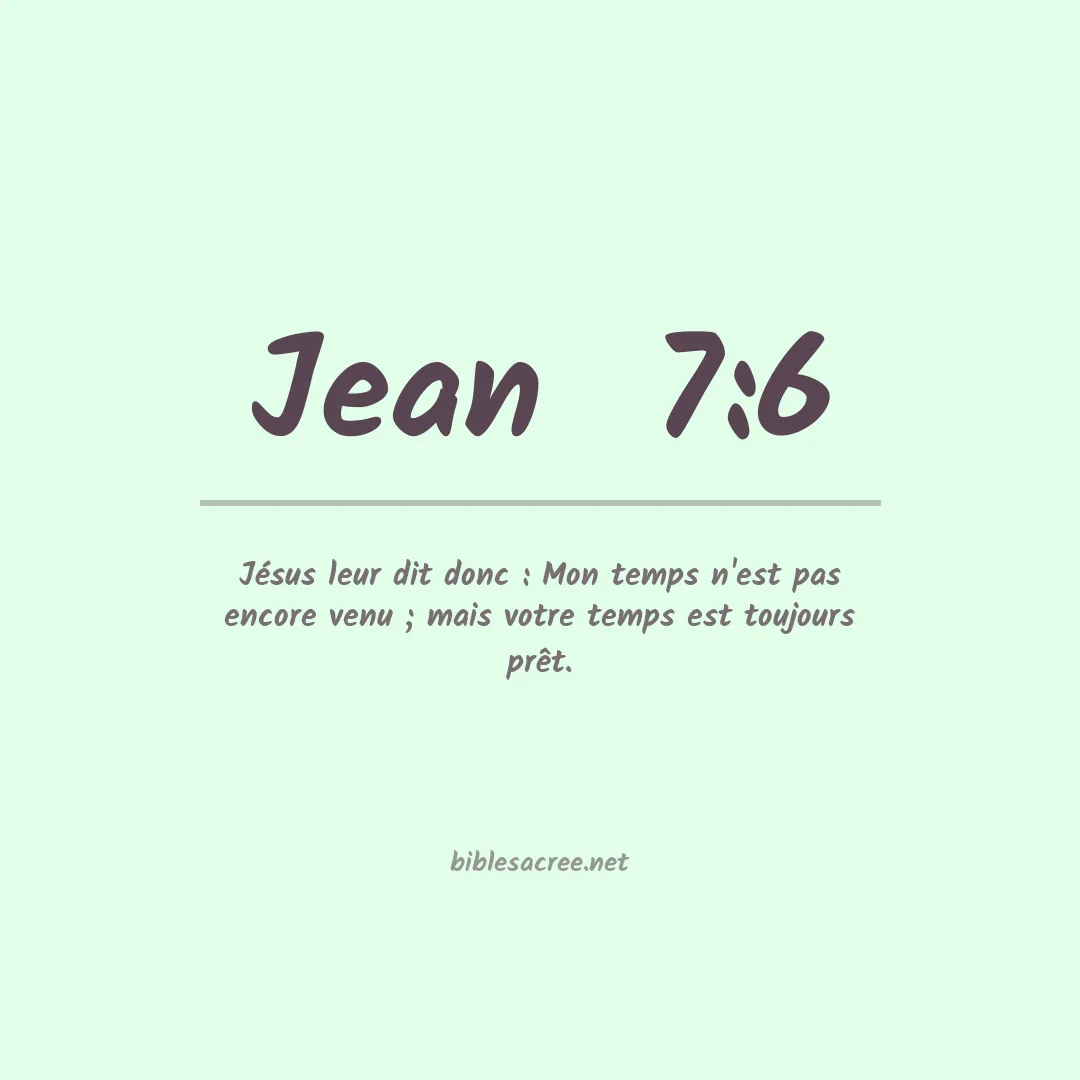 Jean  - 7:6