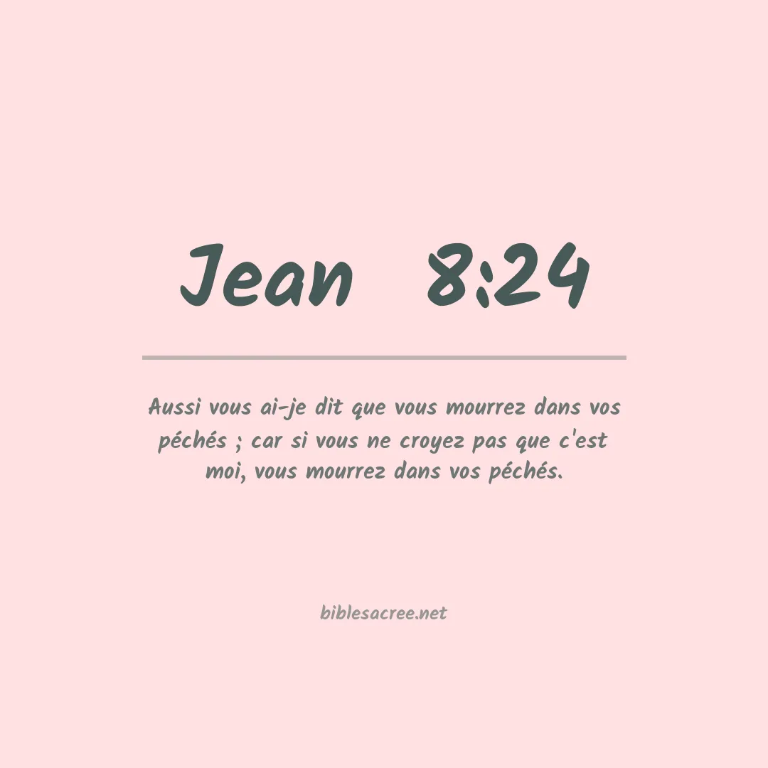 Jean  - 8:24