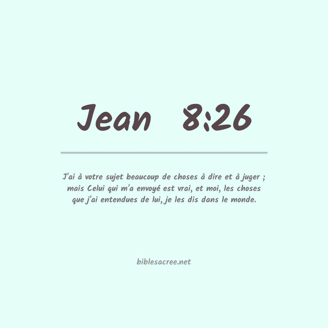Jean  - 8:26
