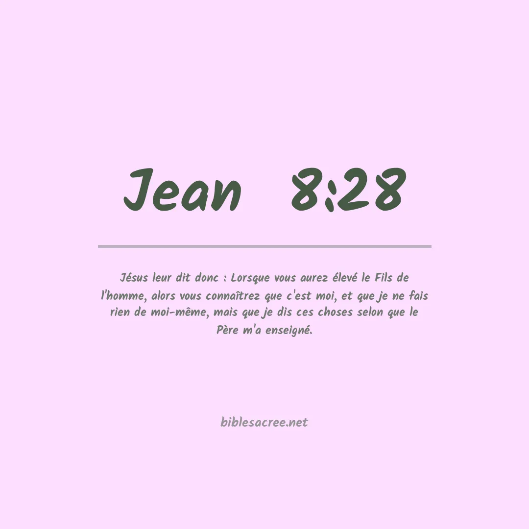 Jean  - 8:28