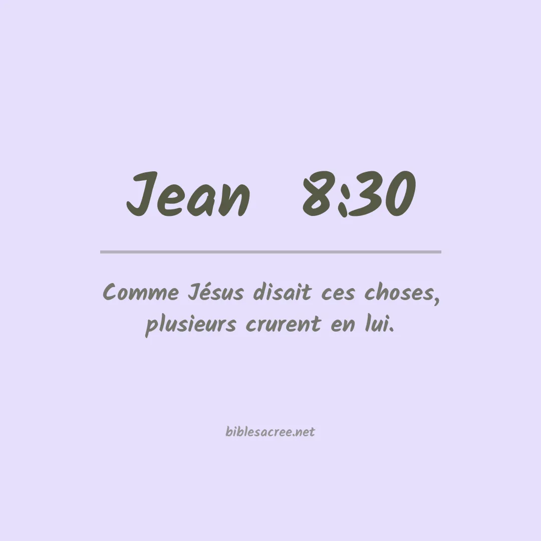 Jean  - 8:30