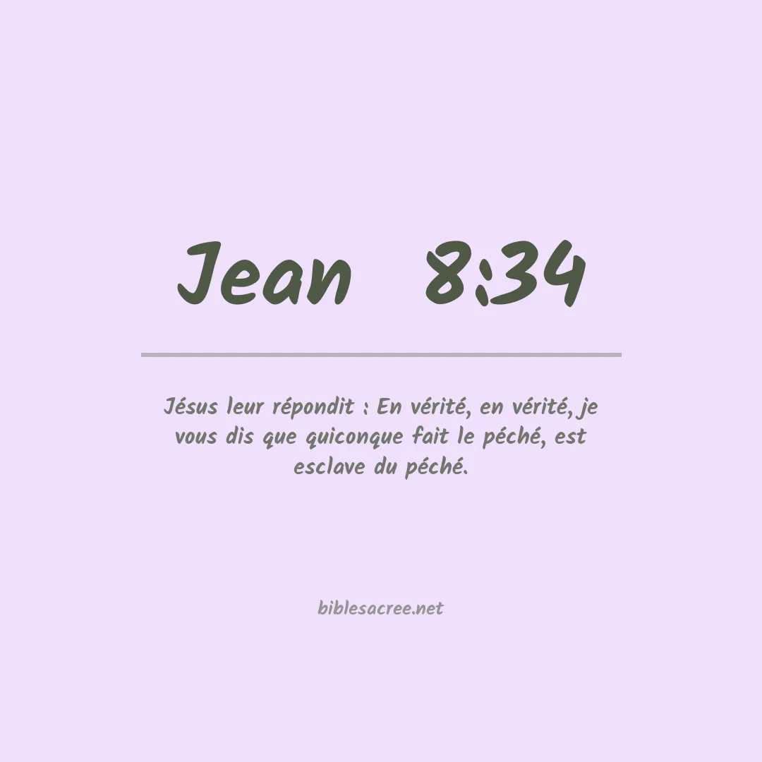 Jean  - 8:34