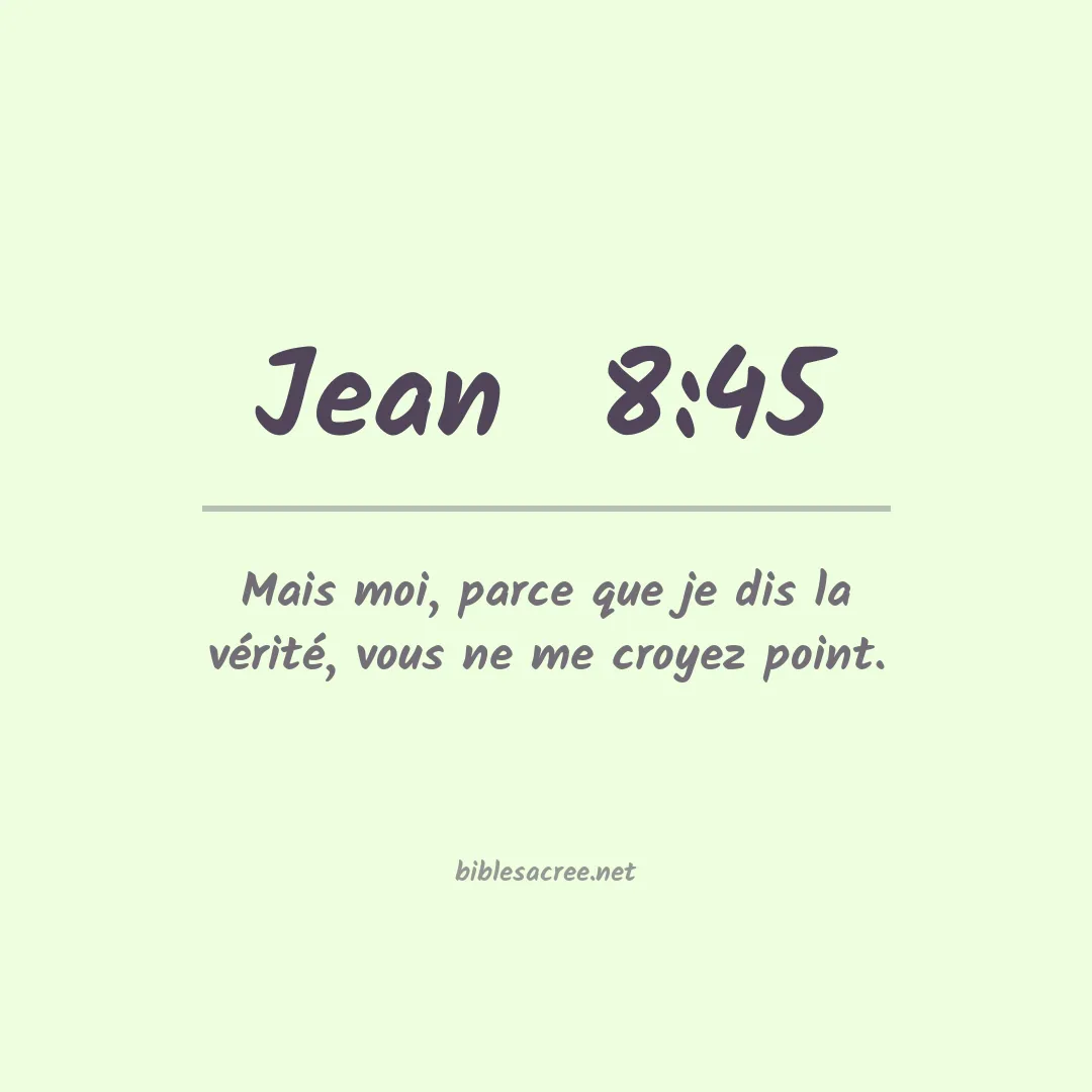 Jean  - 8:45