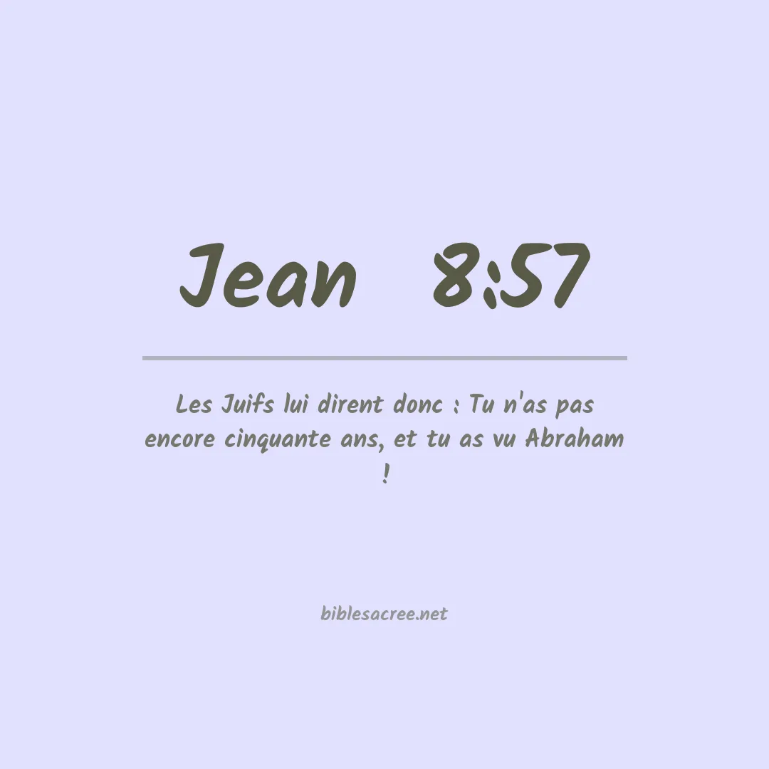 Jean  - 8:57