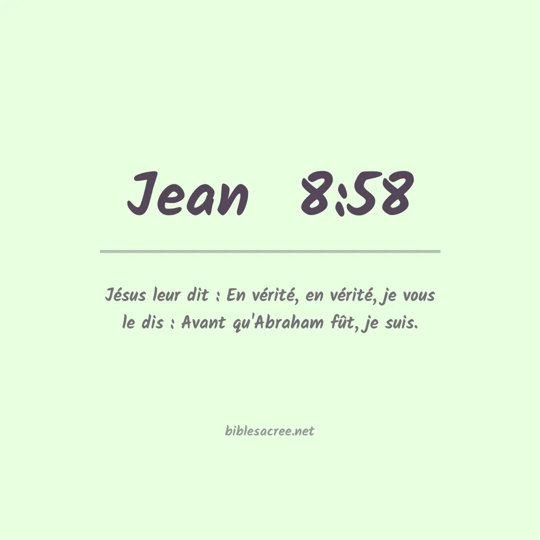 Jean  - 8:58