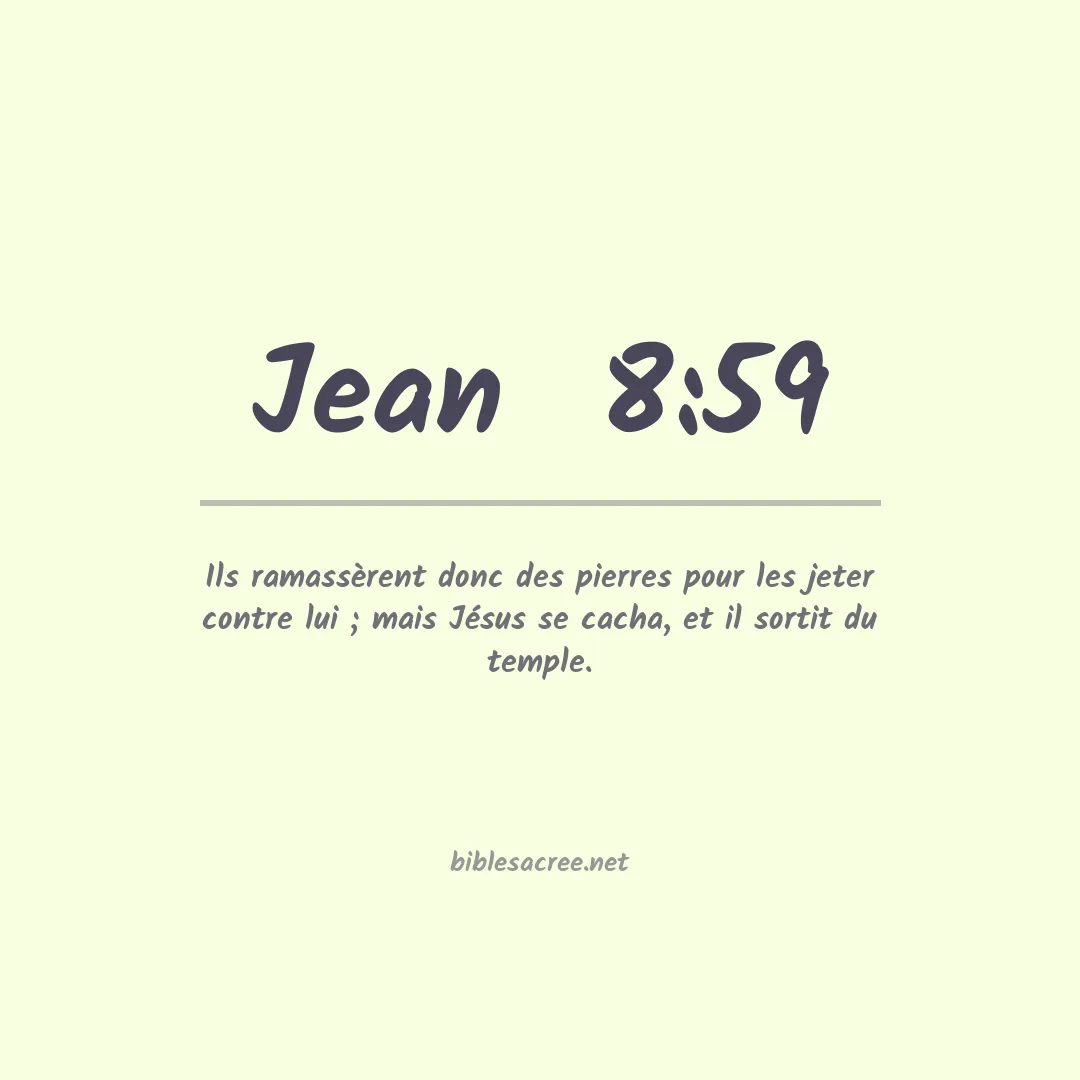 Jean  - 8:59