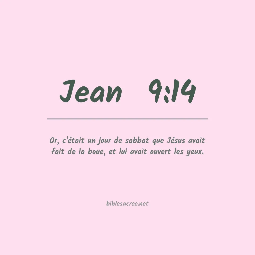 Jean  - 9:14
