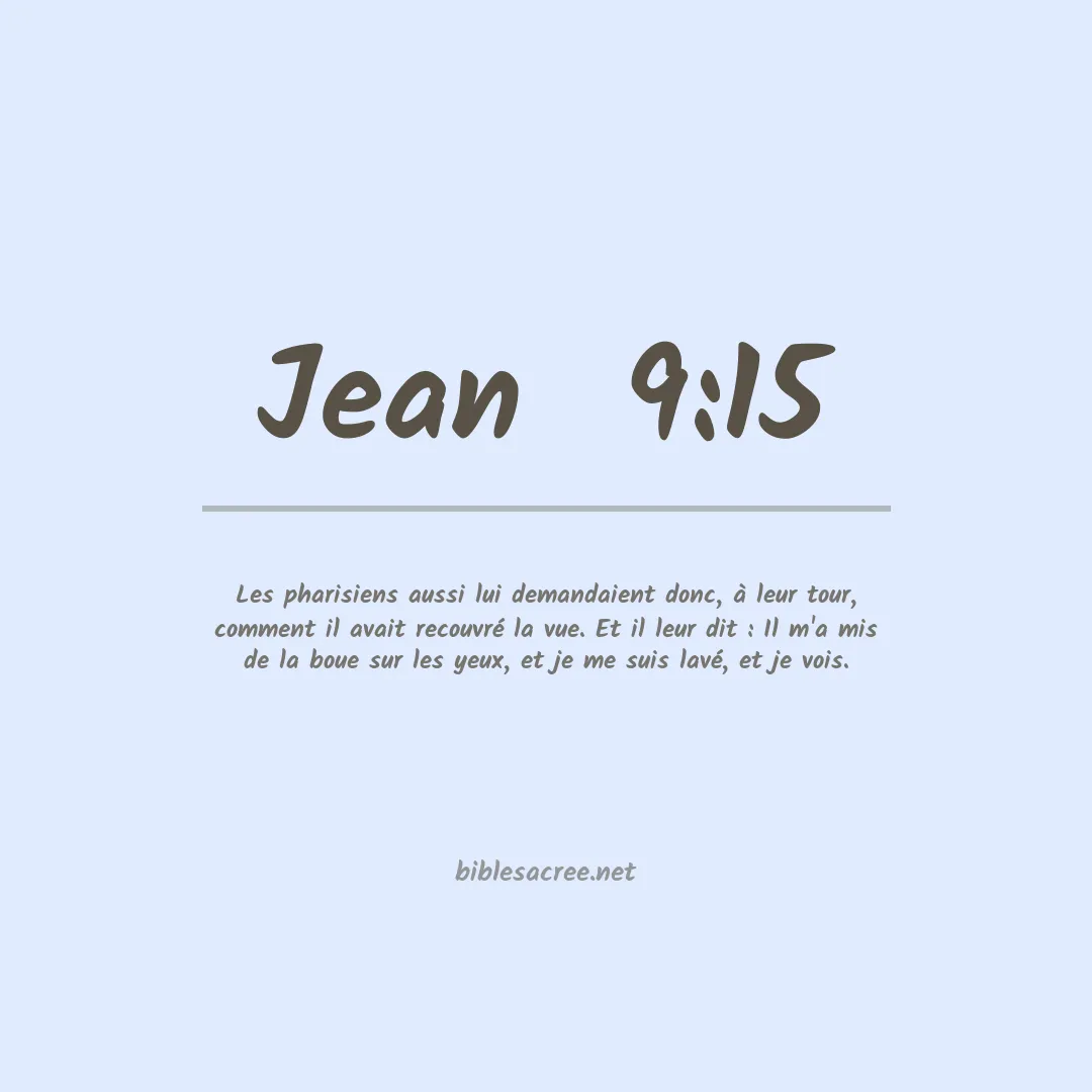 Jean  - 9:15