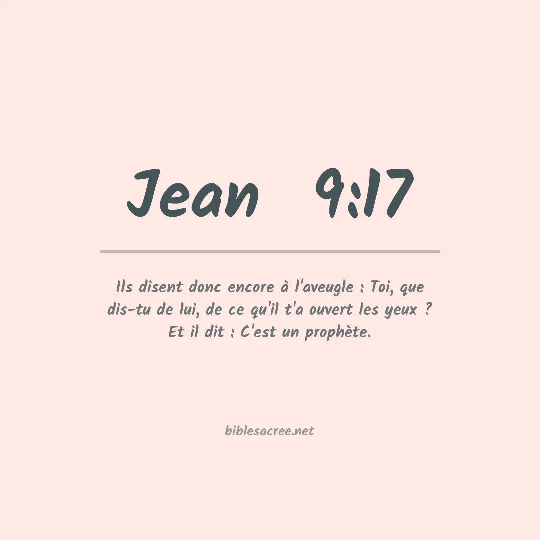 Jean  - 9:17