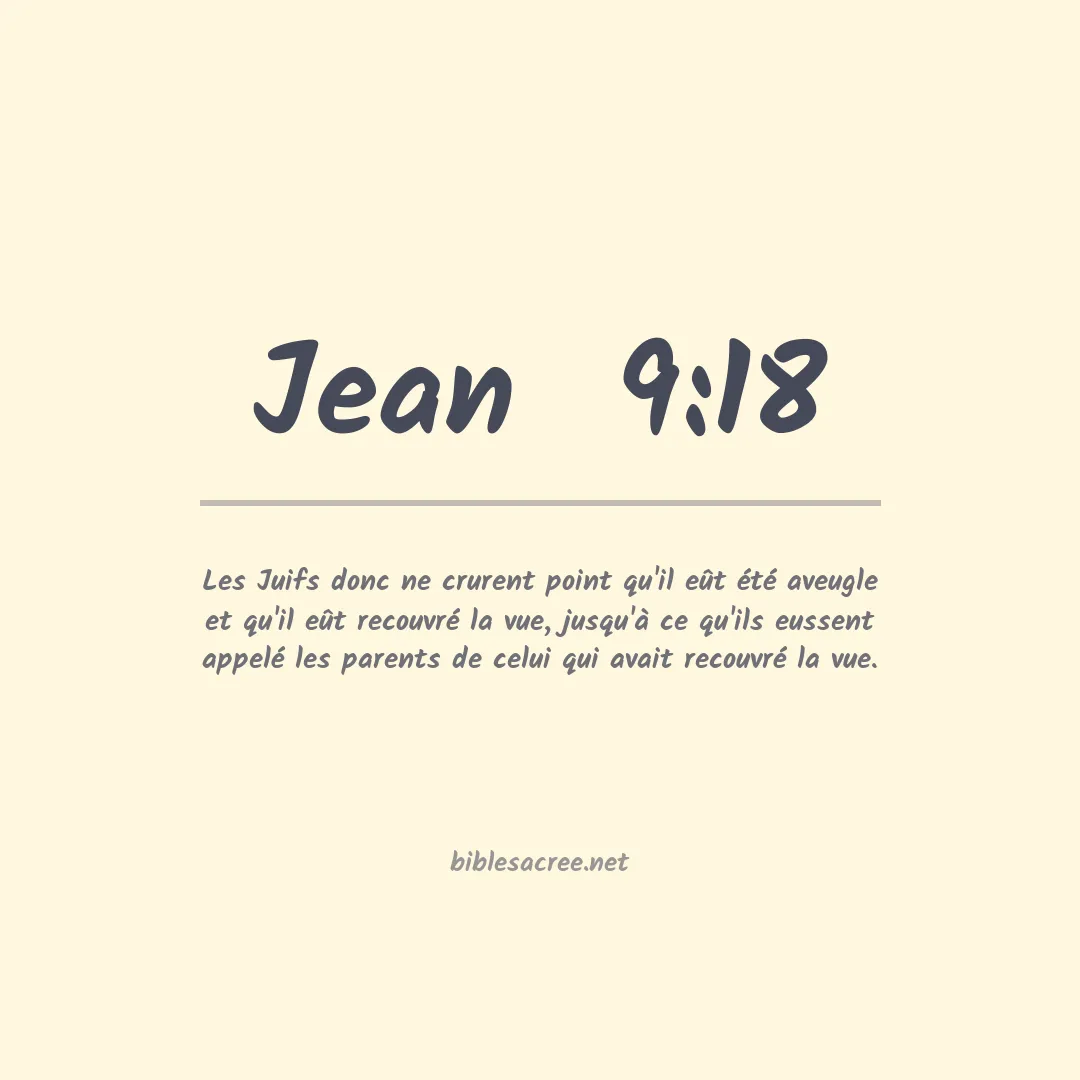 Jean  - 9:18
