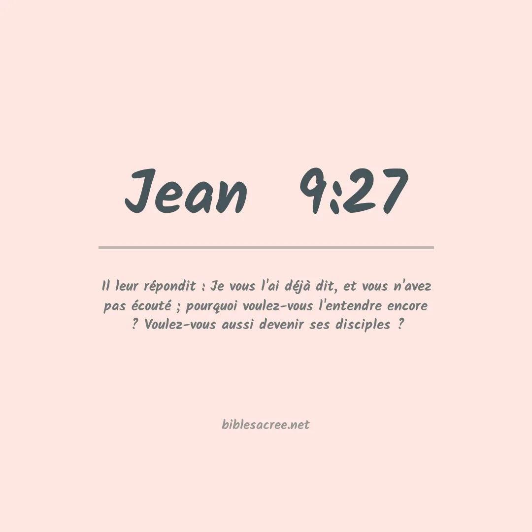 Jean  - 9:27