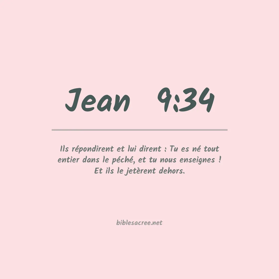 Jean  - 9:34