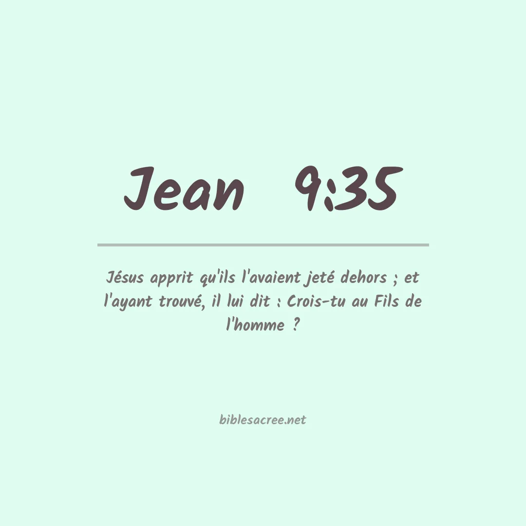 Jean  - 9:35