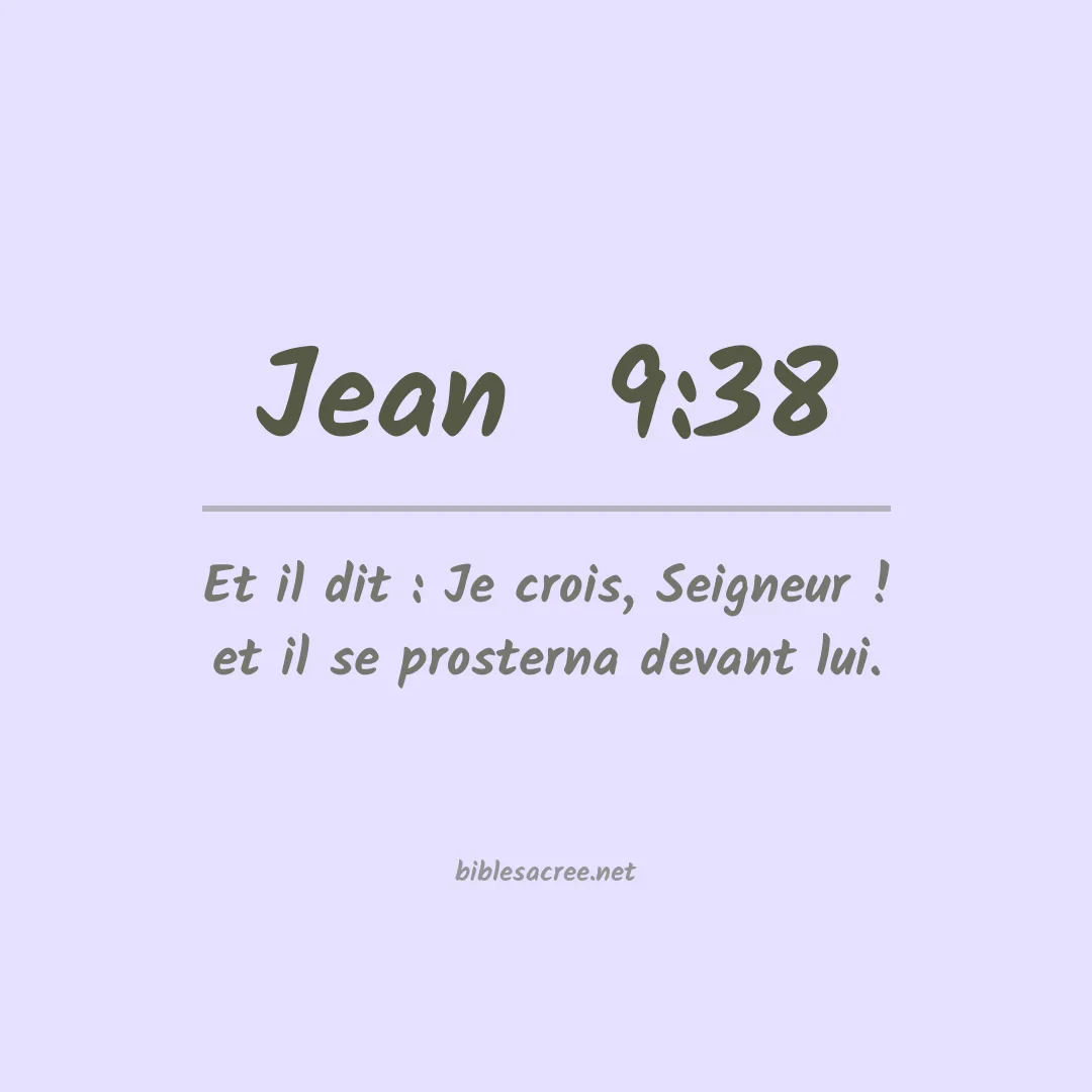 Jean  - 9:38