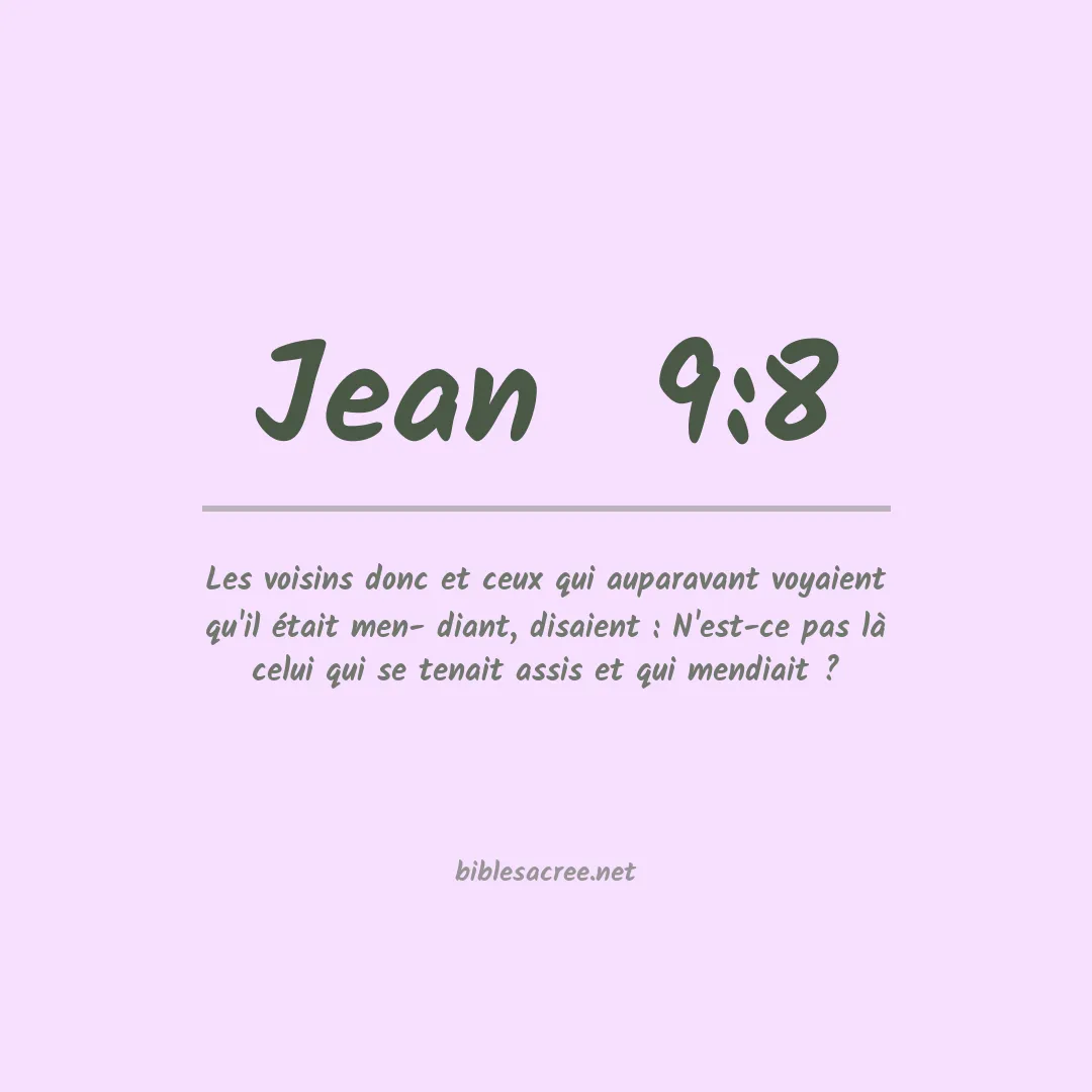 Jean  - 9:8